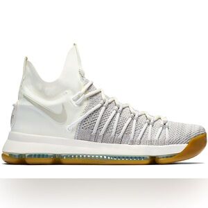 RARE DEADSTOCK Nike Zoom KD 9 Elite Ivory Premium Basketball shoes men 10.5 PE